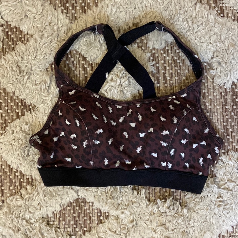Aerie Leopard print sports bra